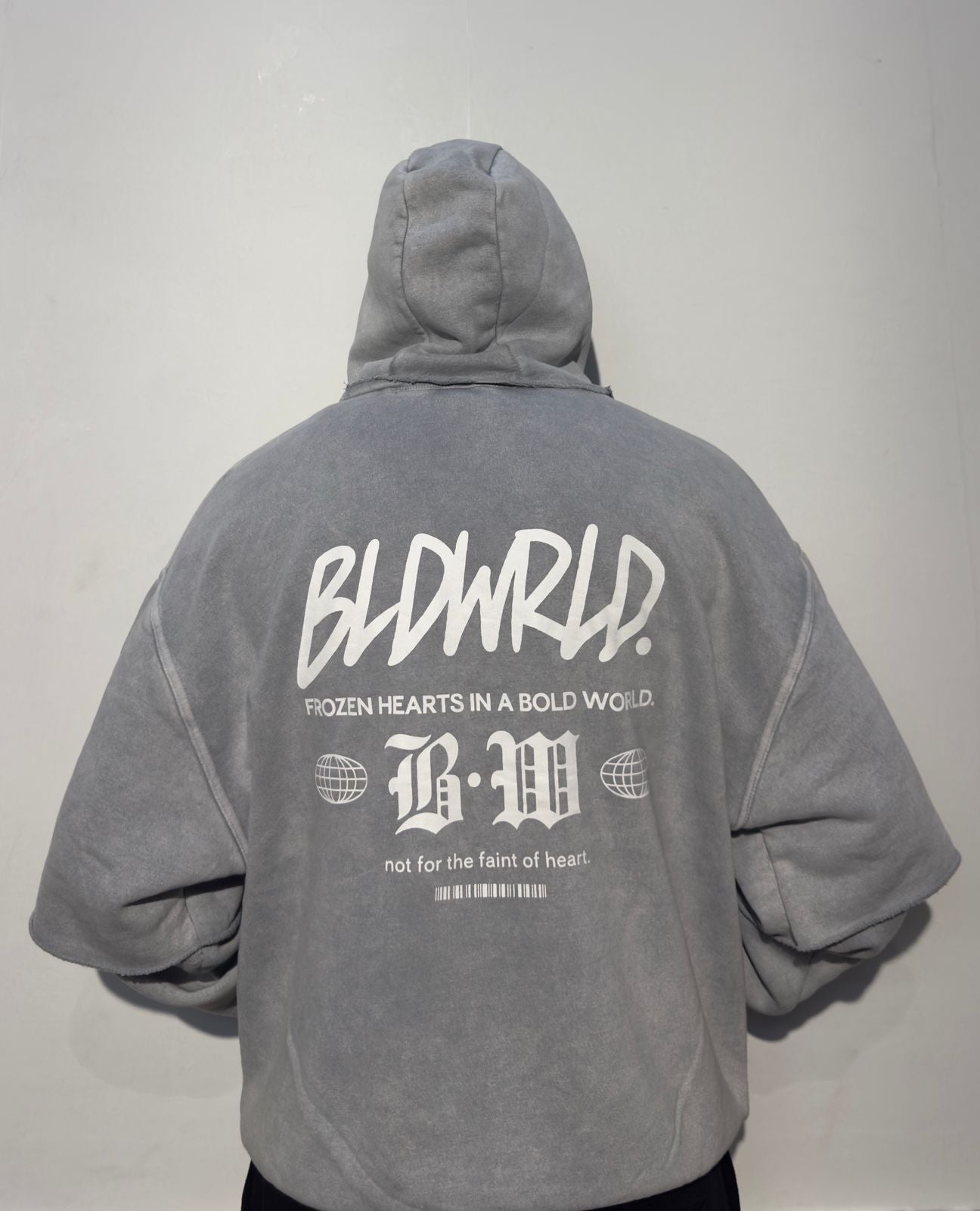 FROST REALM OVERSIZED HOODIE