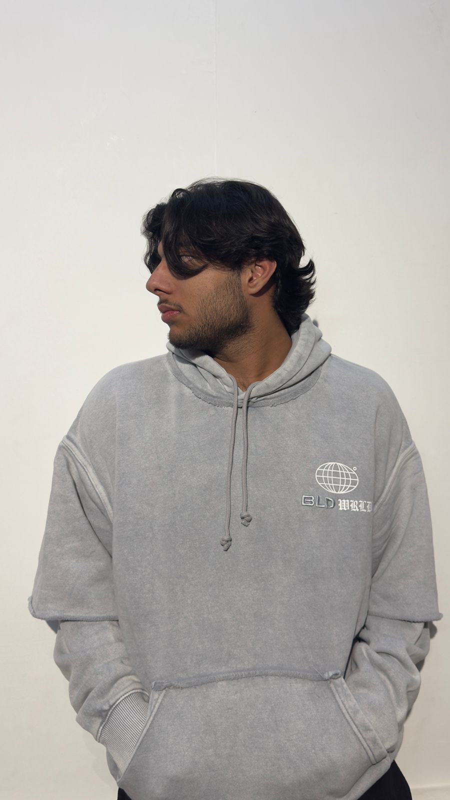 FROST REALM OVERSIZED HOODIE