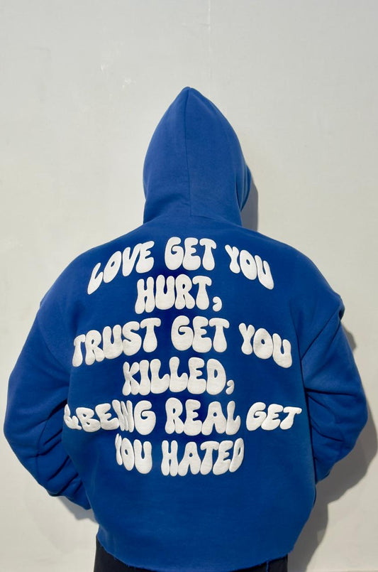 STATIC HOODIE (BLUE)