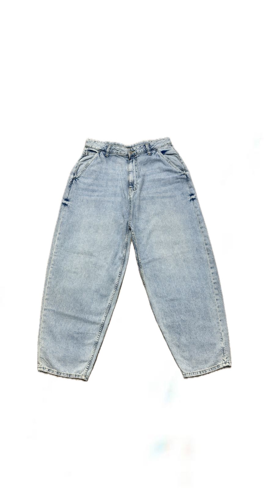 SKYFADED BALLON FIT DENIM