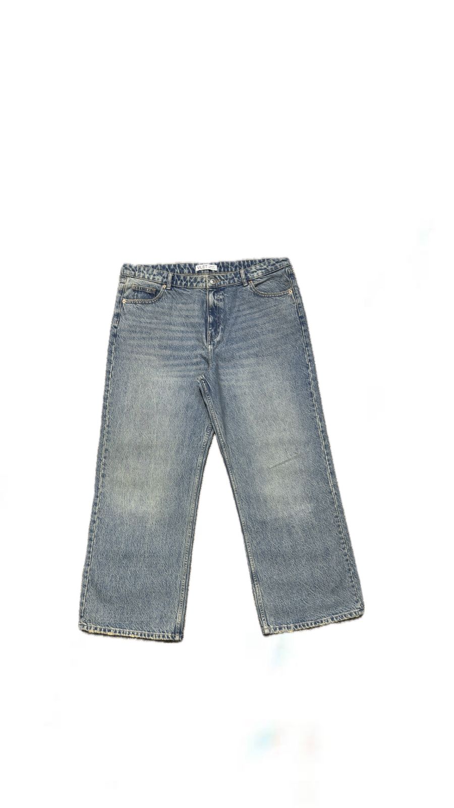 STONE EASE WIDE LEG DENIM