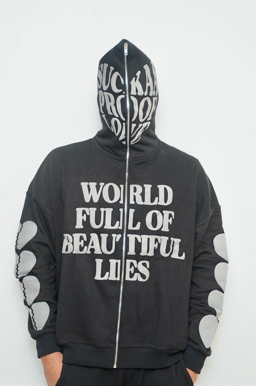 DYSTOPIAN MASKED HOODIE