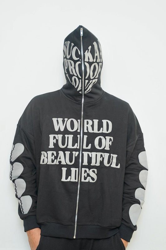 DYSTOPIAN MASKED HOODIE